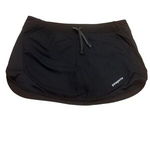 Patagonia Running Strider Skirt Black Size S Built in Shorts